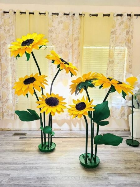 ROCO PAPER Çiçek Yapım Eva 2 mm. 50x70 cm - Fildişi