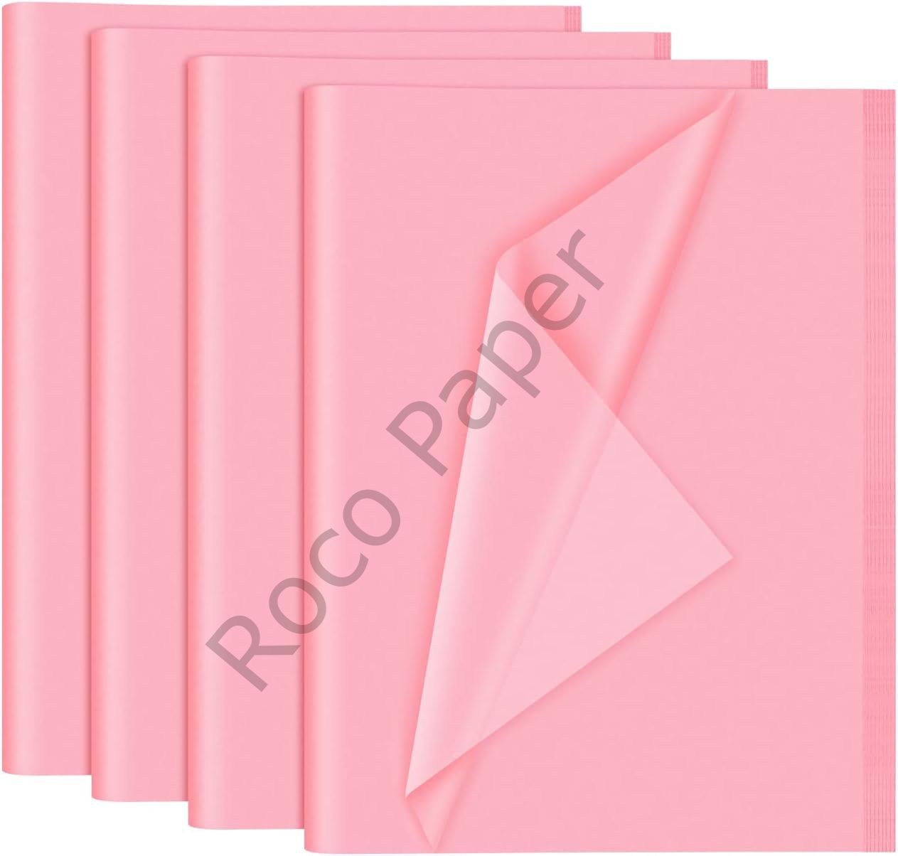 Pelur Kağıt - 20x30 Cm A4 - 100 Adet Pembe Renk