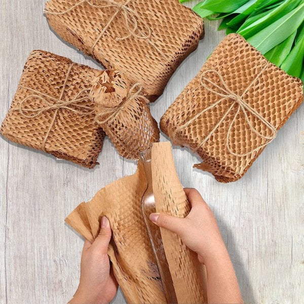 Petek Dolgu Ambalaj Kağıdı 380 Mmx250 M. Kraft