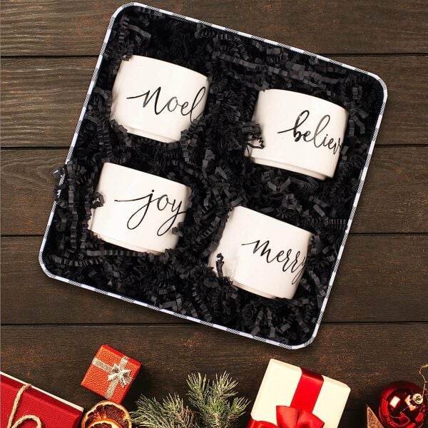 Zigzag Kırpık Kağıt – Siyah – 1000gr Kutu İçi Süsleme – Kırpıntı Zigzag Z Kağıt