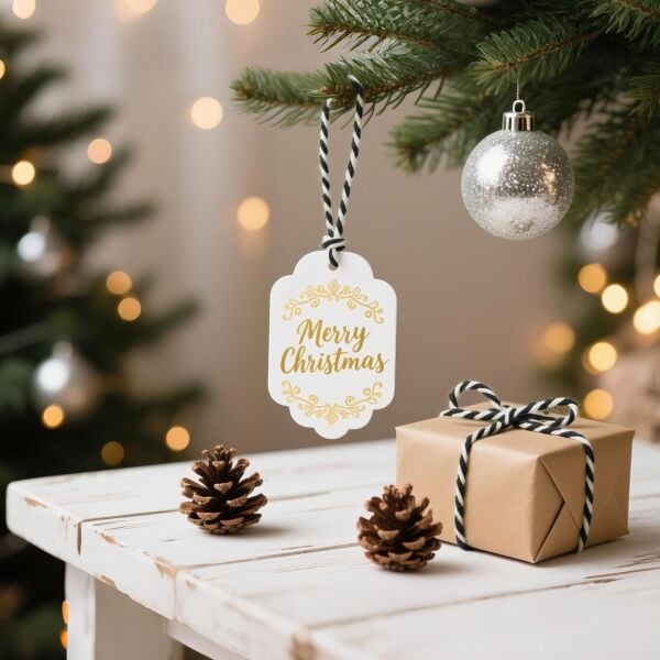 Kesilmiş Siyah Beyaz İp Seti, 100lü-35 Cm, Hediye Paketleme & Süsleme İpi, Etiket ve Ambalaj İpi