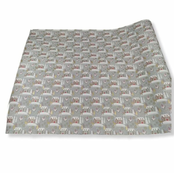 Roco Paper İtalyan Premium Yılbaşı Hediye Paketleme Ambalaj Kağıdı Rulo No:449F 70*300 cm