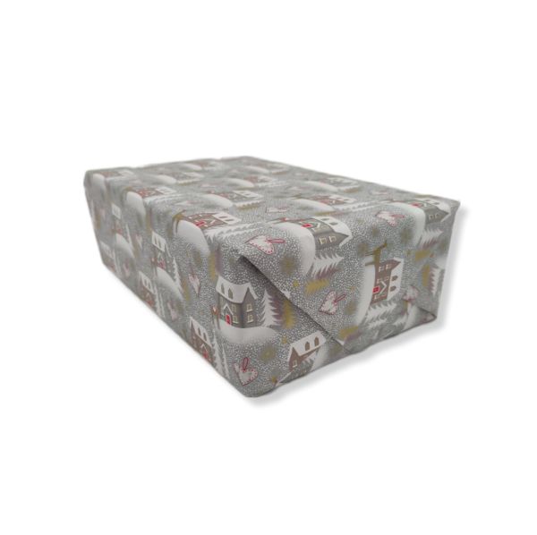Roco Paper İtalyan Premium Yılbaşı Hediye Paketleme Ambalaj Kağıdı Rulo No:449F 70*300 cm