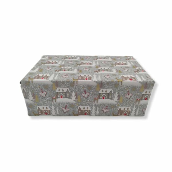Roco Paper İtalyan Premium Yılbaşı Hediye Paketleme Ambalaj Kağıdı Rulo No:449F 70*300 cm