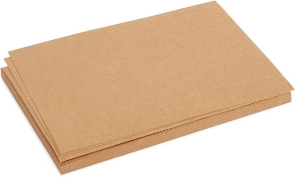 Kraft A4 Kağıdı, Saman Kağıt 160 Gr. - 25'li Paket