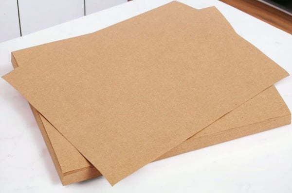 Kraft A4 Kağıdı, Saman Kağıt 160 Gr. - 25'li Paket