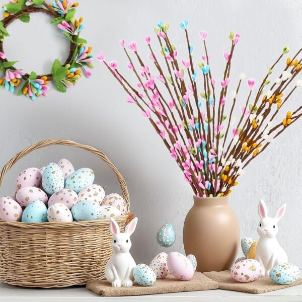 Yapay Çiçek Teli, Çiçek Aranjman Yapım Teli - 2 mm, 10 Adet - 40 cm - Kahverengi