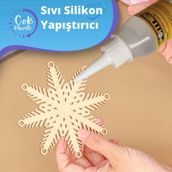 Soğuk Silikon Sıvı Yapıştırıcı, Su Geçirmez, Kuvvetli Ahşap, Seramik, Takı, DIY Tutkalı, 100 ML