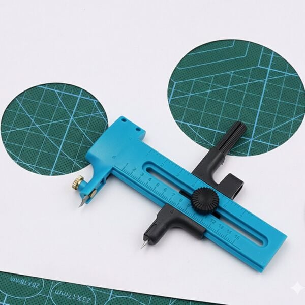Profesyonel Pergel Daire Kesici, Hobi, Sanat, DIY Maket Bıçağı, 10-150 mm Hassas Kesim