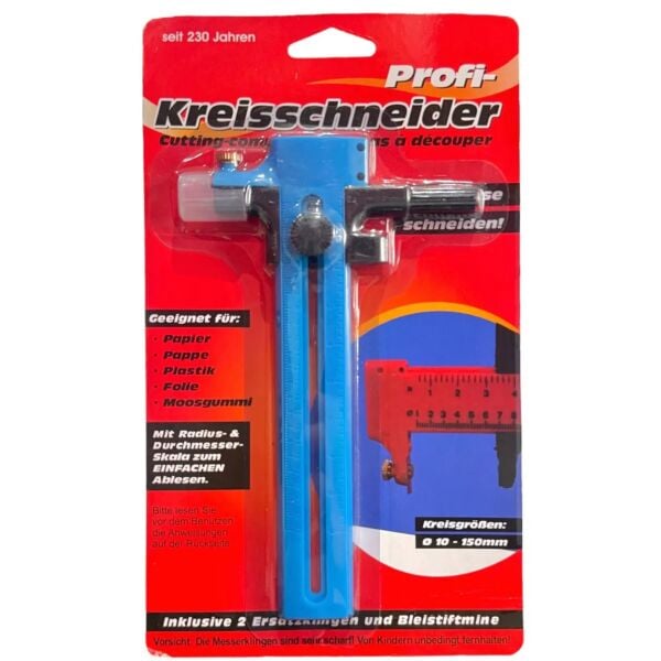 Profesyonel Pergel Daire Kesici, Hobi, Sanat, DIY Maket Bıçağı, 10-150 mm Hassas Kesim