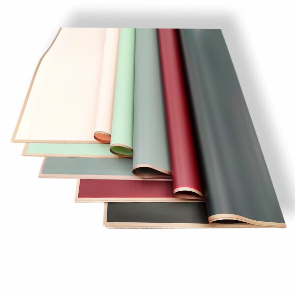 Çiçek Ambalaj Kağıdı - 5 RENK - Altın Kenarlı - Mat OPP 58x58 cm - 20 Adet