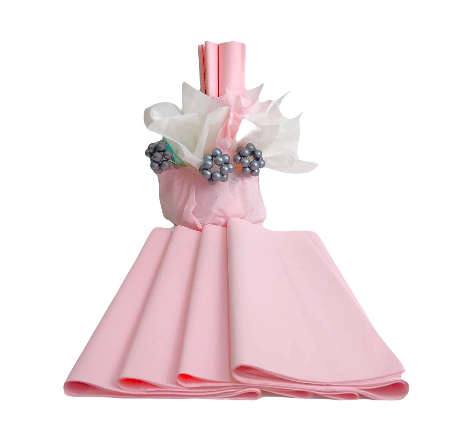 Roco Paper Pelur Kağıt - Pembe 17 gr/m. 50*70 cm - 25'li Paket