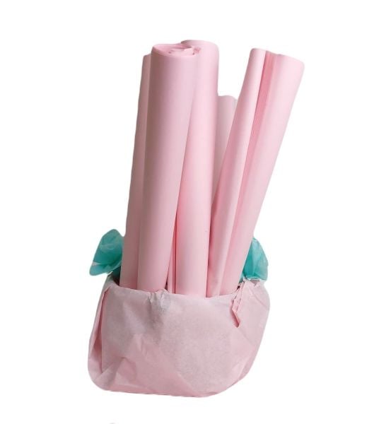 Roco Paper Pelur Kağıt - Pembe 17 gr/m. 50*70 cm - 25'li Paket