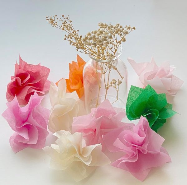 Roco Paper Pelur Kağıt - Pembe 17 gr/m. 50*70 cm - 25'li Paket
