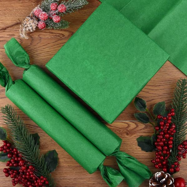 Roco Paper Pelur Kağıt - Yılbaşı Yeşili 17 gr/m. 50*70 cm - 25'li Paket