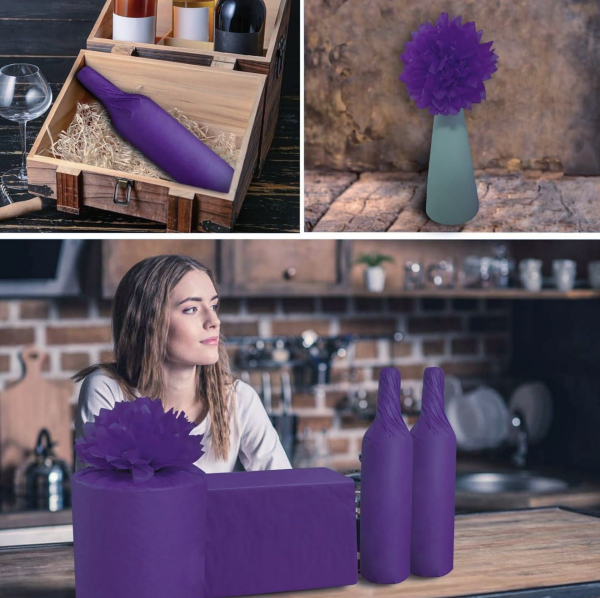 Pelur Kağıt - Mor 17 Gr/m. 50x70 Cm - 25'li Paket