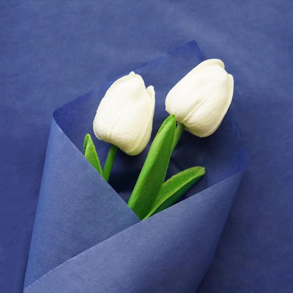 Pelur Kağıt - Koyu Mavi 17 gr/m. 50*70 cm - 25'li Paket