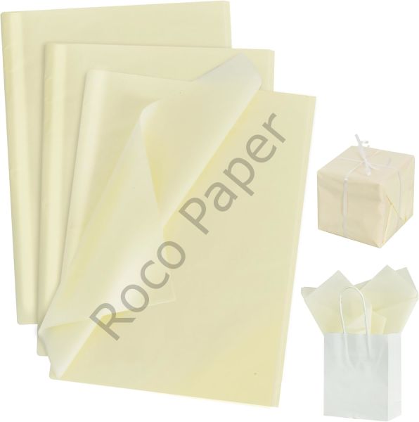 Roco Paper Pelur Kağıt - Krem 17 gr/m. 50*70 cm - 25'li Paket