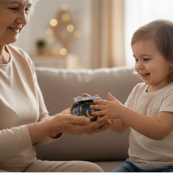 Ramazan Tasarımlı Mini Lokum Kutusu - 7x7x5 cm, Hediye Hurma, Şeker Kutusu, 12 Adet