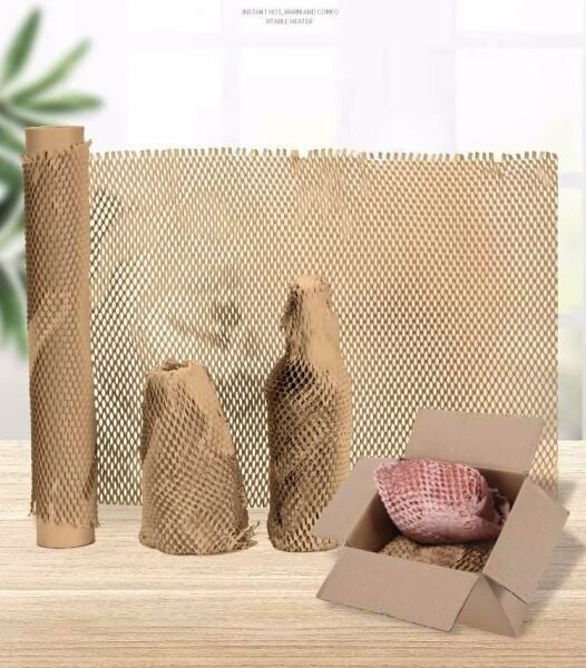 Roco Paper Bal Petek ve Pelur Kağıt için Masaüstü Petek Rulo Dağıtıcı Makinesi