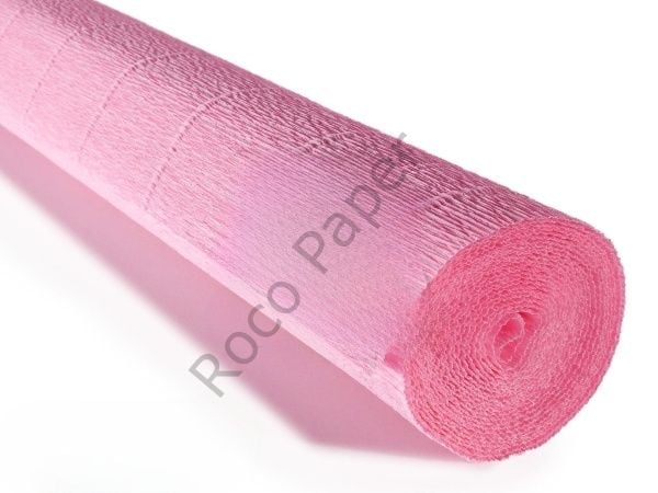 İtalyan Krapon Kağıdı No:549 - Pembe - Pink 180 gr. 50X250 cm