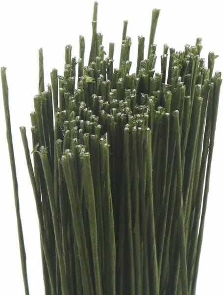 Roco Paper Çiçek Teli No:26 (0.8mm) - 50 Adet 60 cm - Yeşil