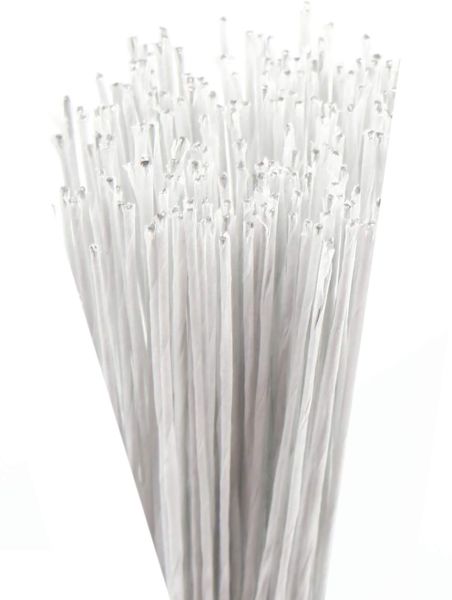 Roco Paper Çiçek Teli No:26 (0.8mm) - 50 Adet 60 cm - Beyaz