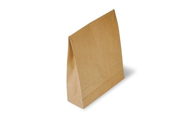 Roco Paper Hediye Paketi 15*6*25,5 cm Kese Kağıdı Yapışkanlı Ağız Kraft 25'li Paket