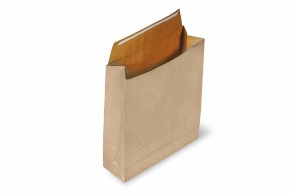 Hediye Paketi 25x8x36 Cm Kese Kağıdı Yapışkanlı Ağız Gümüş 25'li Paket