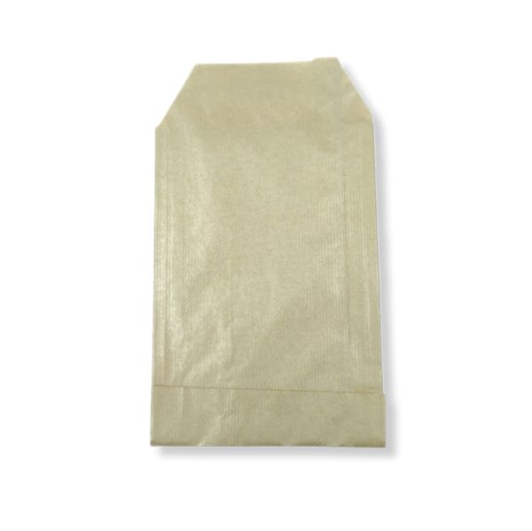 Roco Paper Hediye Paketi 15*4*21 cm Dipsiz Kese Kağıdı Yapışkanlı Ağız Altın 25'li Paket