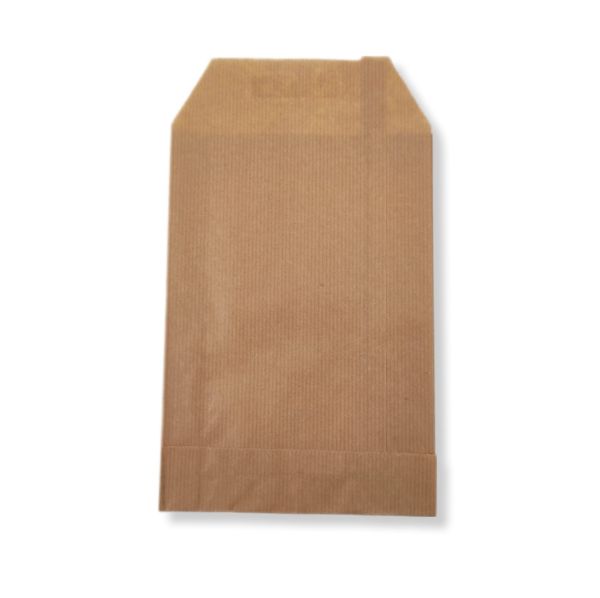 Roco Paper Hediye Paketi 25*6*30 cm Dipsiz Kese Kağıdı Yapışkanlı Ağız Kraft 25'li Paket