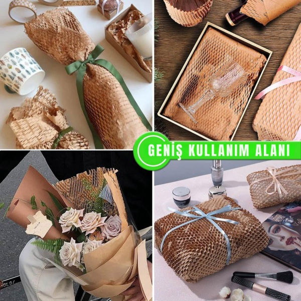 Petek Dolgu Ambalaj Kağıdı 38 Cm X 50 Metre