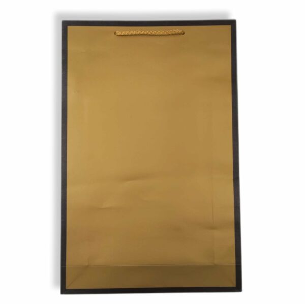Karton Çanta Altın Baskılı 26x40x8 Cm 10 Adet