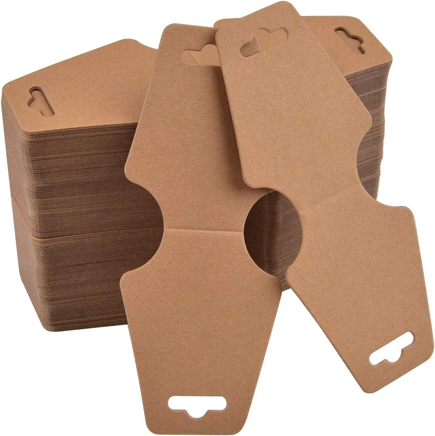 Kraft Takı Kolye ve Bileklik Kartları - Takı Asma Kartı 100 adet 9 x 4 cm