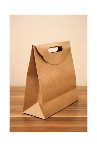 Kraft El Geçme 15*19*7 cm 25 Adet
