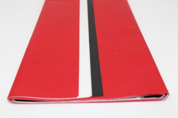 İtalyan Pelur Kağıdı Kırmızı Beyaz Siyah 3x5 Renk 15 adet