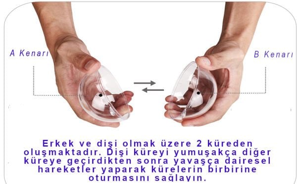 Şeffaf Mika Küre - Yılbaşı Çam Ağacı Süsleme - 3 Adet Asılabilir Plastik Top - 8 Cm