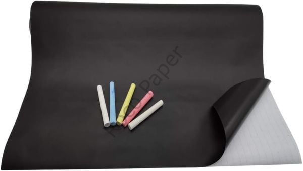 Çıkarılabilir Kara Tahta Blackboard Sticker Duvar Çıkartması 45x200cm