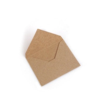 Zarf 7*9 cm - Kraft 25li