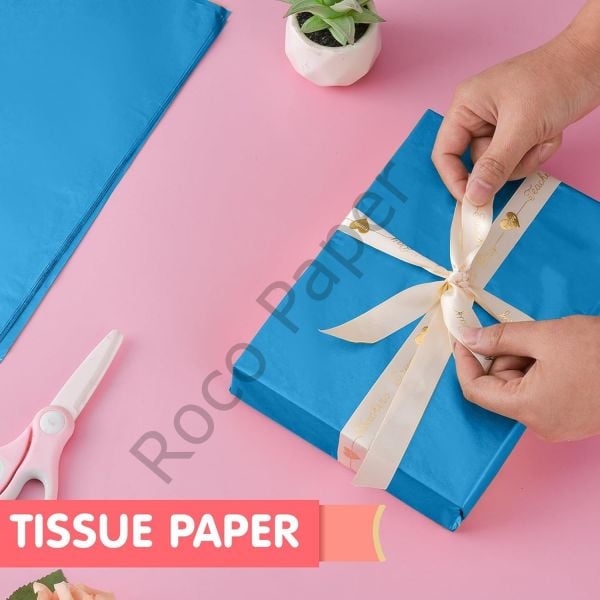 Roco Paper Koyu Mavi Pelur Kağıt Ekonomik Seri - 17 gr/m. 50*70 cm 1kg 130-135 Sayfa