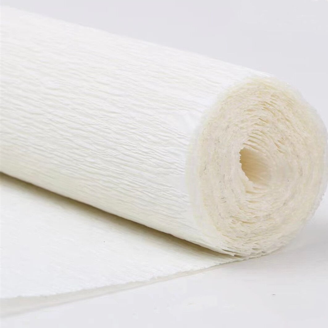 Çiçekçi Krapon Kağıdı 120 gr. - Beyaz (Yerli Ürün) - 50 cm x 200 cm