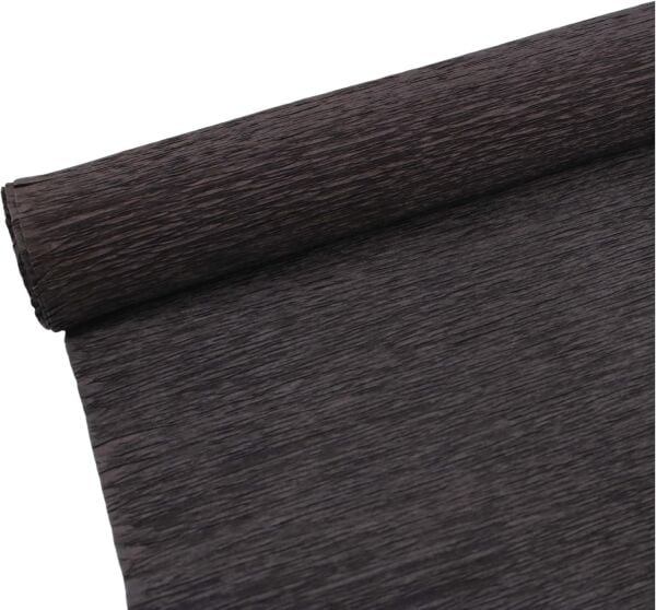 Çiçekçi Krapon Kağıdı 120 gr. - Siyah (Yerli Ürün) - 50 cm x 200 cm