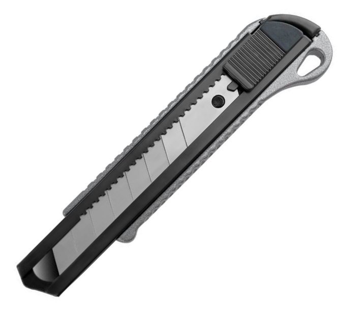 Maket Bıçağı Geniş Metal Sap 630G