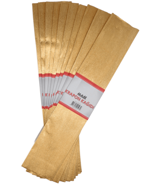 Alüminyum Krapon Kağıdı 1 Adet - Metalik Altın - 100 Gr - 50x100 Cm
