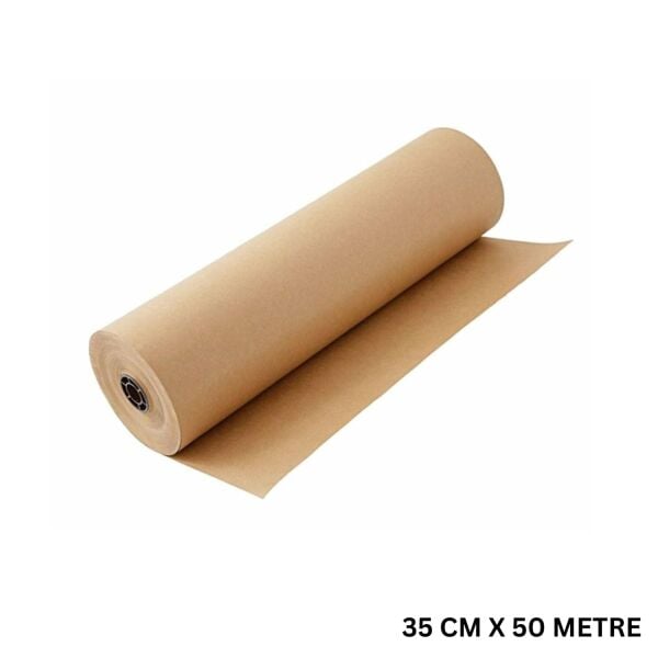Kraft Rulo Ambalaj Kağıdı, Çeyiz, Hediye Paketleme, Çiçek Buket, DIY Kağıdı, 80 gr - 35cm x 50 metre