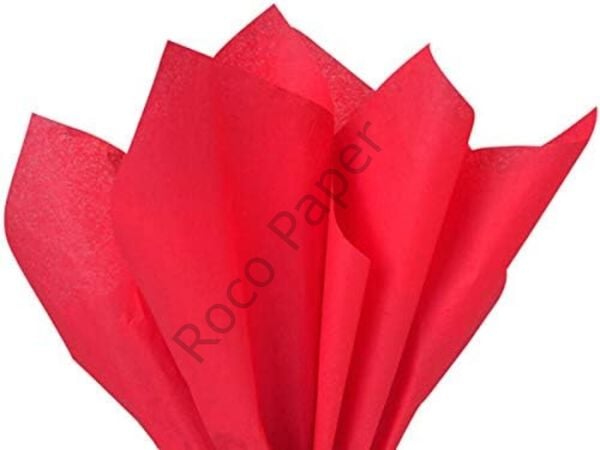 Pelur Kağıt - 20x30 Cm A4 - 100 Adet Kırmızı Renk