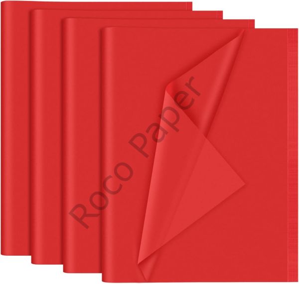Pelur Kağıt - 20x30 Cm A4 - 100 Adet Kırmızı Renk