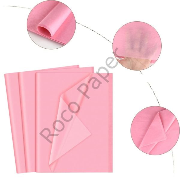 Pelur Kağıt - 20x30 Cm A4 - 100 Adet Pembe Renk