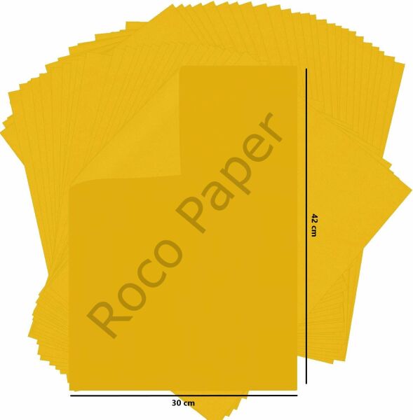 Roco Paper Karbon Grafit Transfer Kağıdı Sarı - 30*42 cm - 100'lü