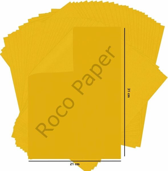 Roco Paper Karbon Grafit Transfer Kağıdı Sarı - 21*31 cm - 100'lü